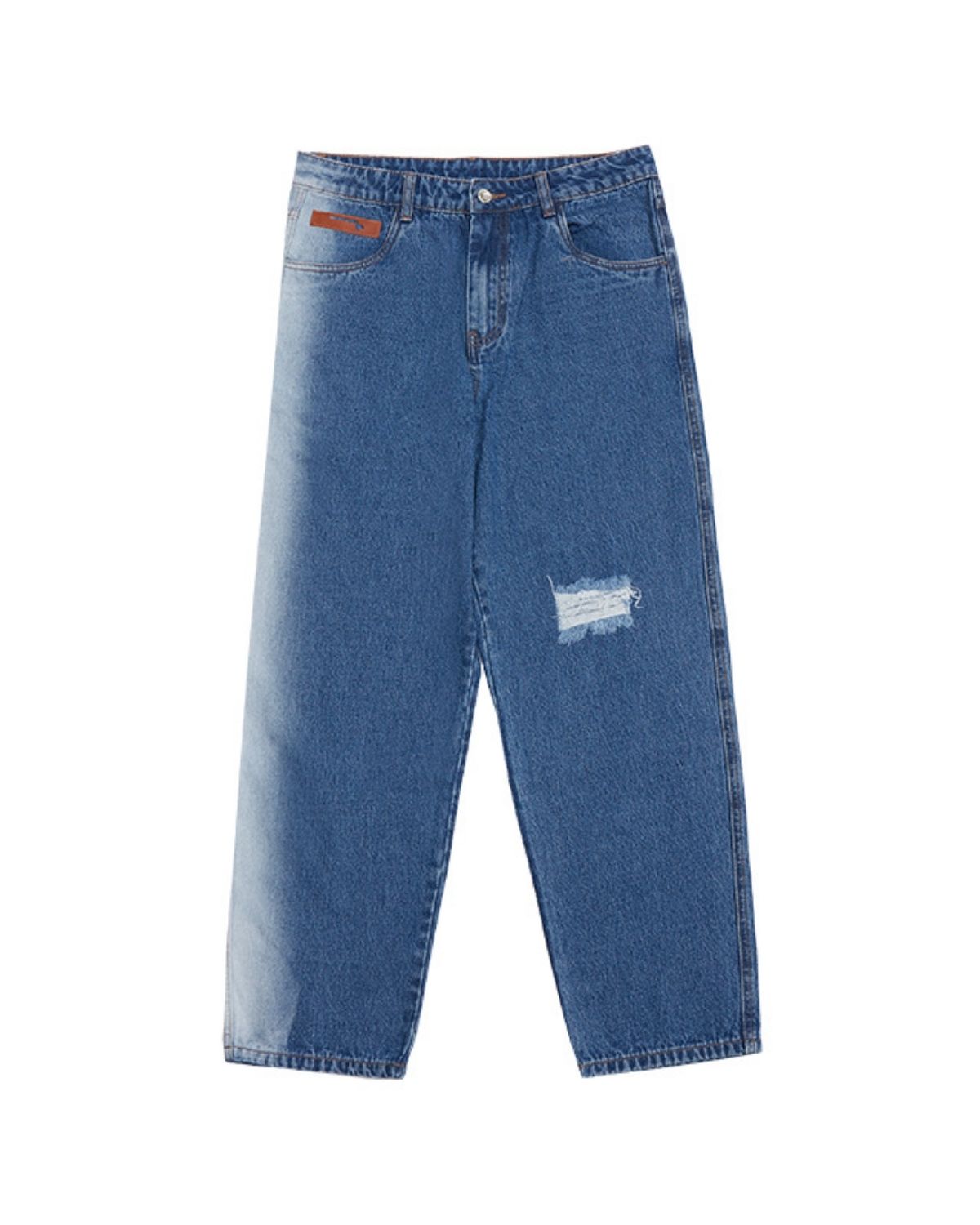 Charlton - Relaxed Fit Distressed Denim Jeans for Men