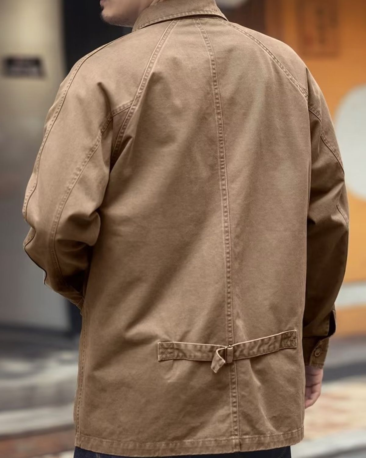 Oliver - Casual Khaki Jacket for Men