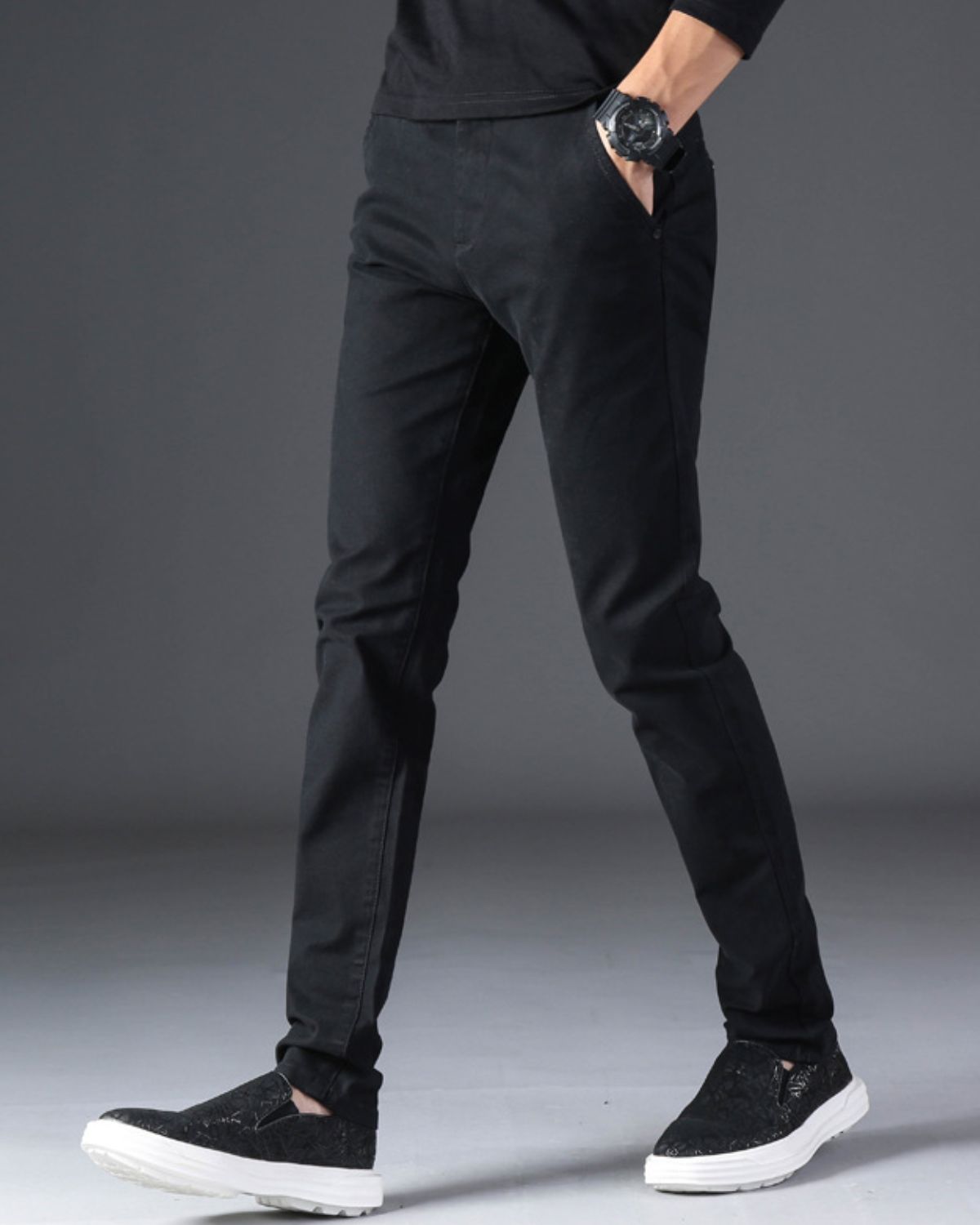 Logan - Casual Slim Trousers for Men
