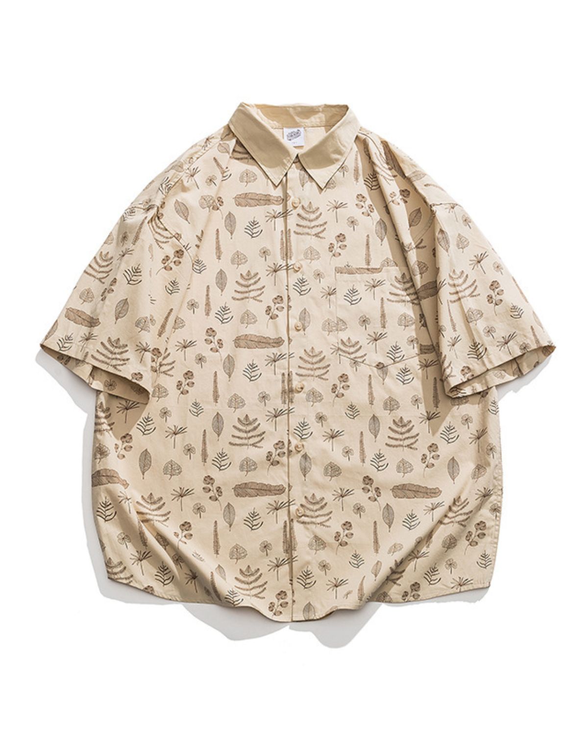 Lemuel - Casual Printed Short Sleeve Shirt for Men