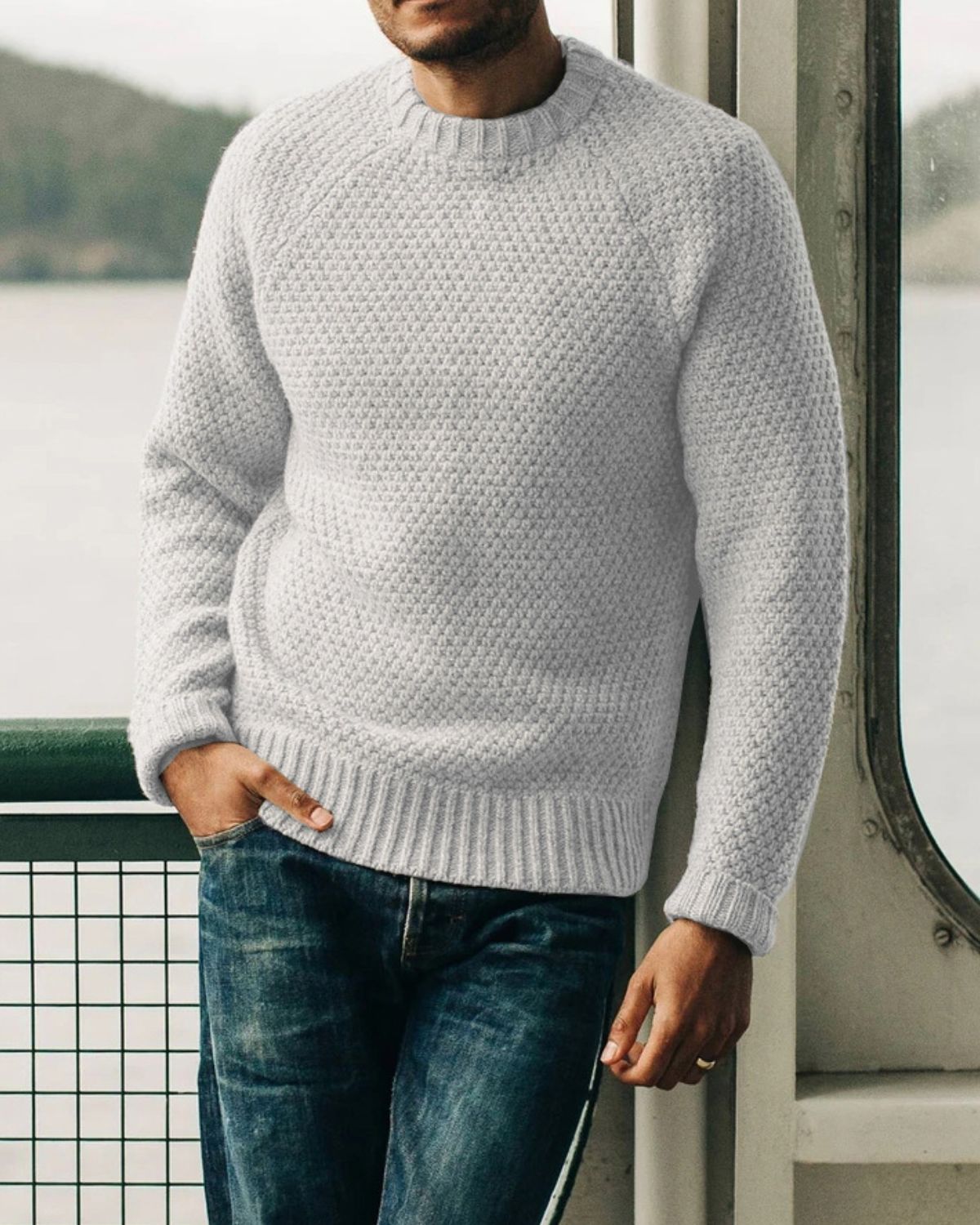 Allen - Chic Winter Knitwear for Men