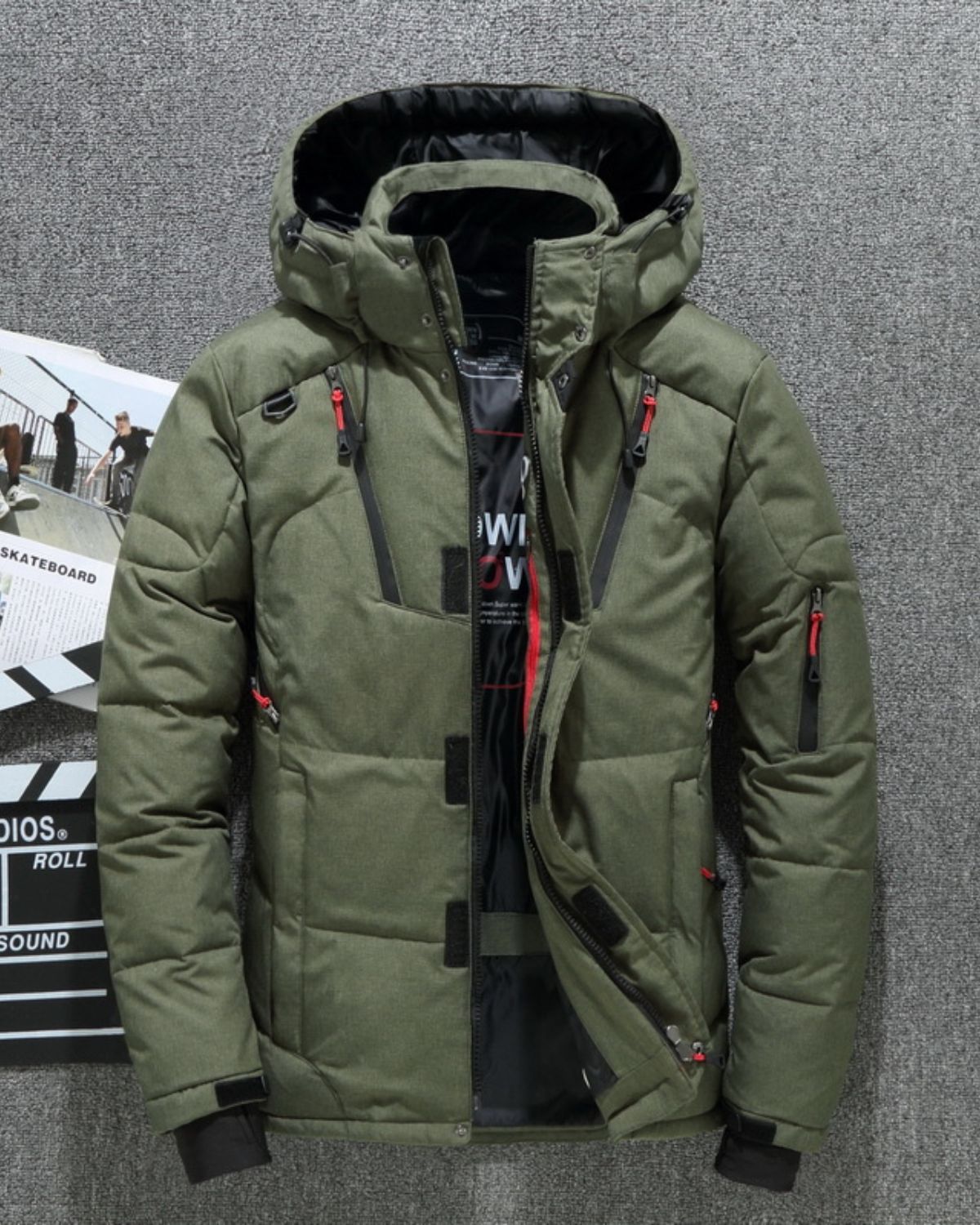 Jaxon - Durable Windproof Hooded Jacket for Men