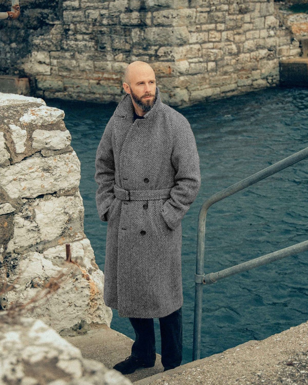 Elijah - Stylish Winter Wool Coat for Men