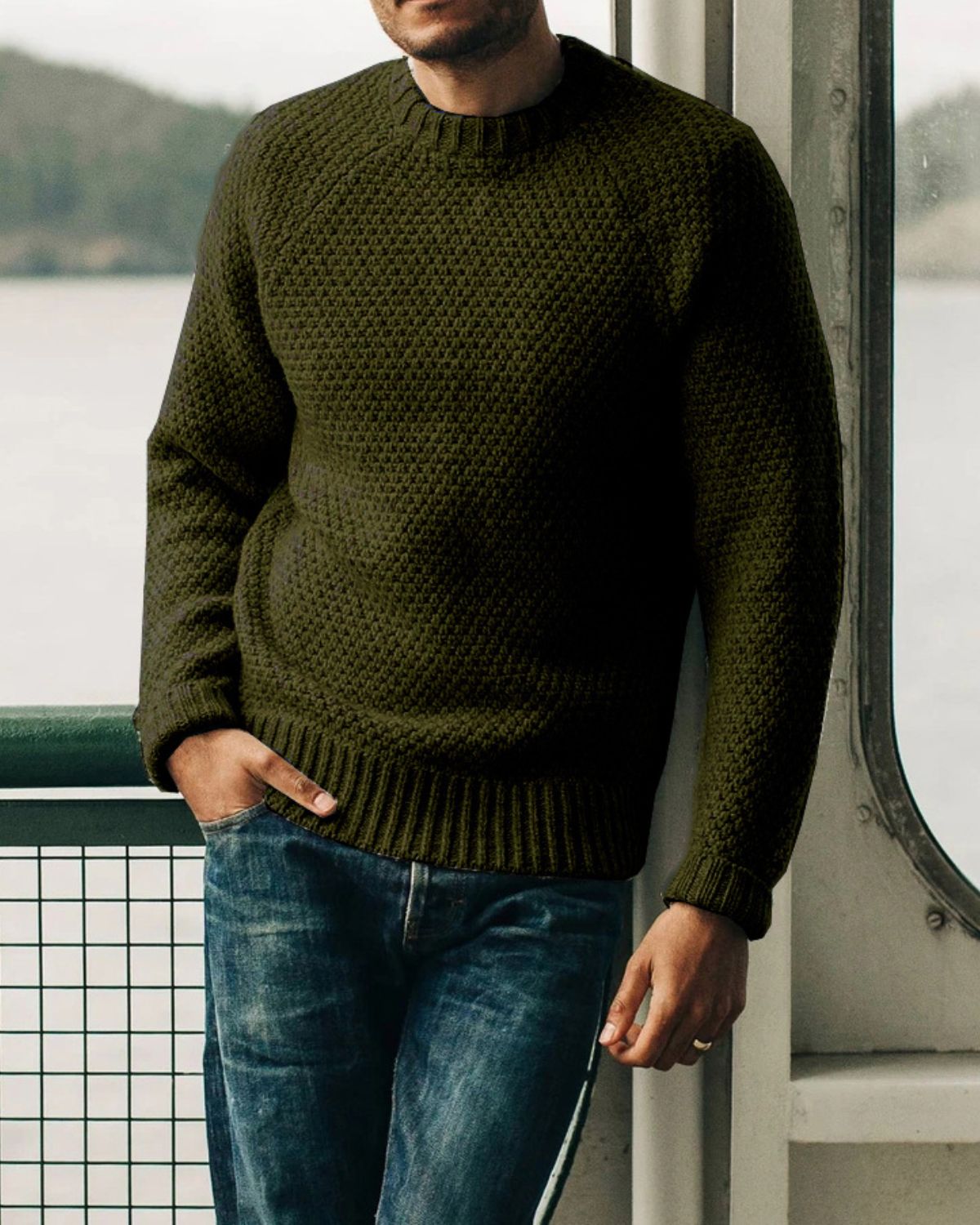 Allen - Chic Winter Knitwear for Men