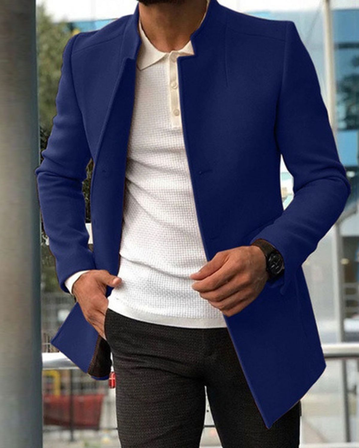 Grayson - Elegant Business Coat for Men