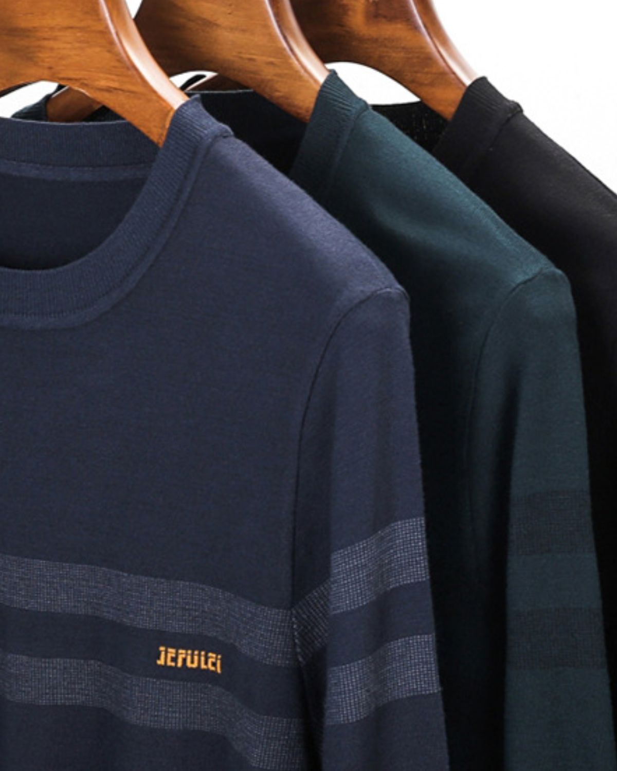 Brian - Elegant Round Neck Jumper for Men