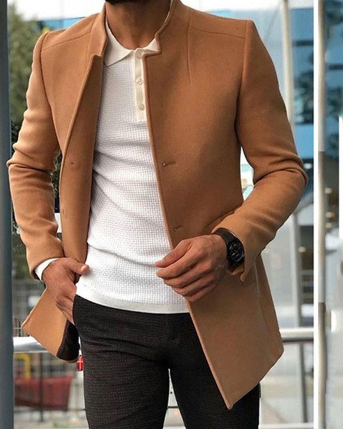 Grayson - Elegant Business Coat for Men