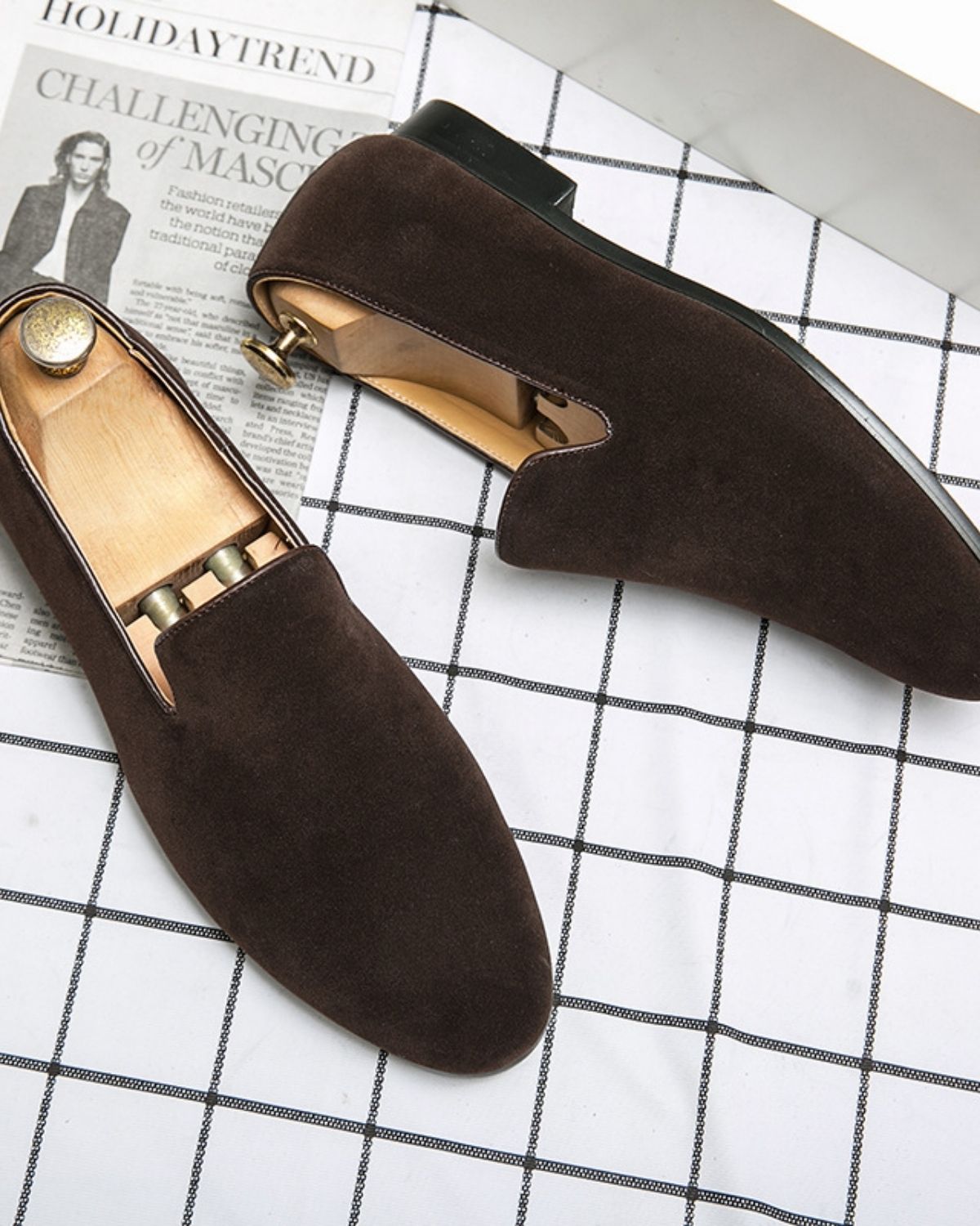 Billy - Classic Suede Slip-On Loafers for Men