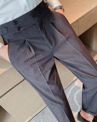 Victor - High Waist Casual Trousers for Men