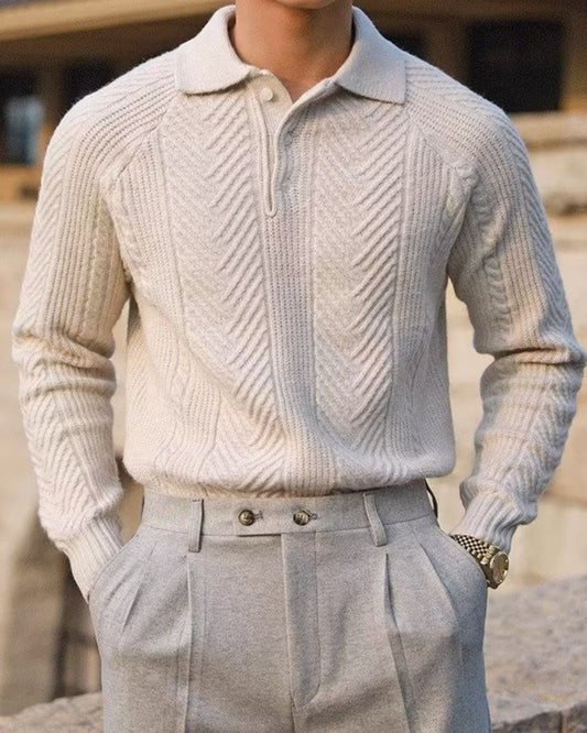 Anthony - Fashionable Long-Sleeve Knitwear for Men