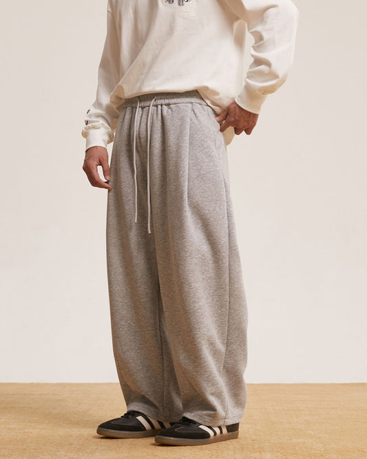 Luca - Wide Leg Casual Trousers for Men