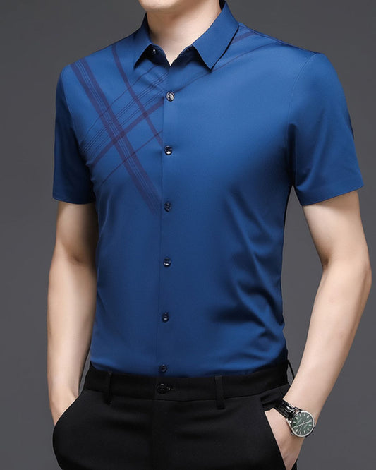Chester - Refined Short-Sleeve Shirt for Men