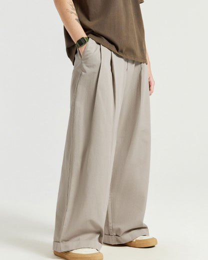 Kai - Stylish Wide Leg Trousers for Men