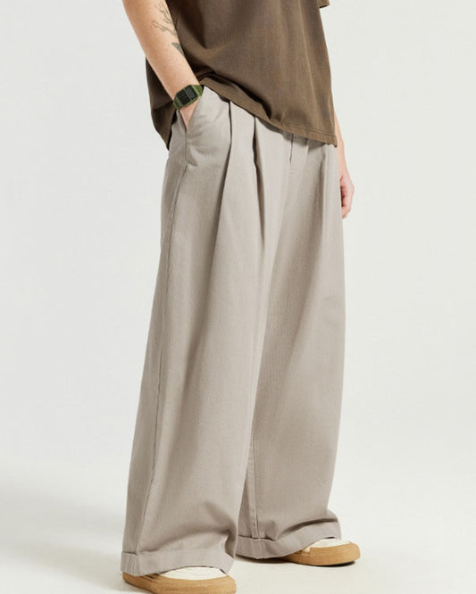 Kai - Stylish Wide Leg Trousers for Men