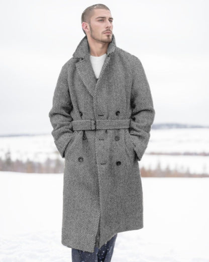 Elijah - Stylish Winter Wool Coat for Men