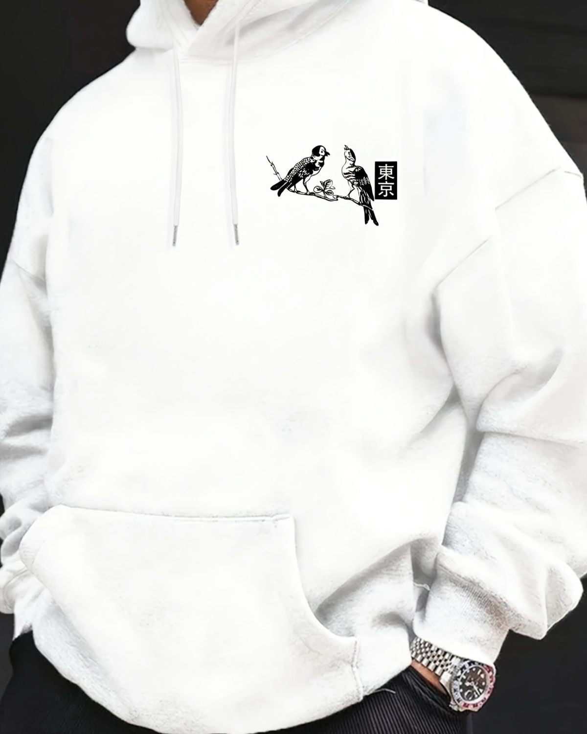 Monty - Casual French-Style Hoodie for Men