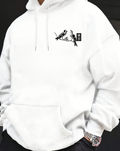 Monty - Casual French-Style Hoodie for Men