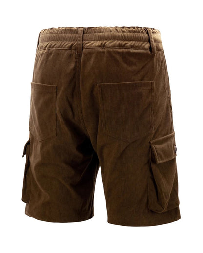 Arjo - Relaxed Corduroy Utility Cargo Shorts for Women