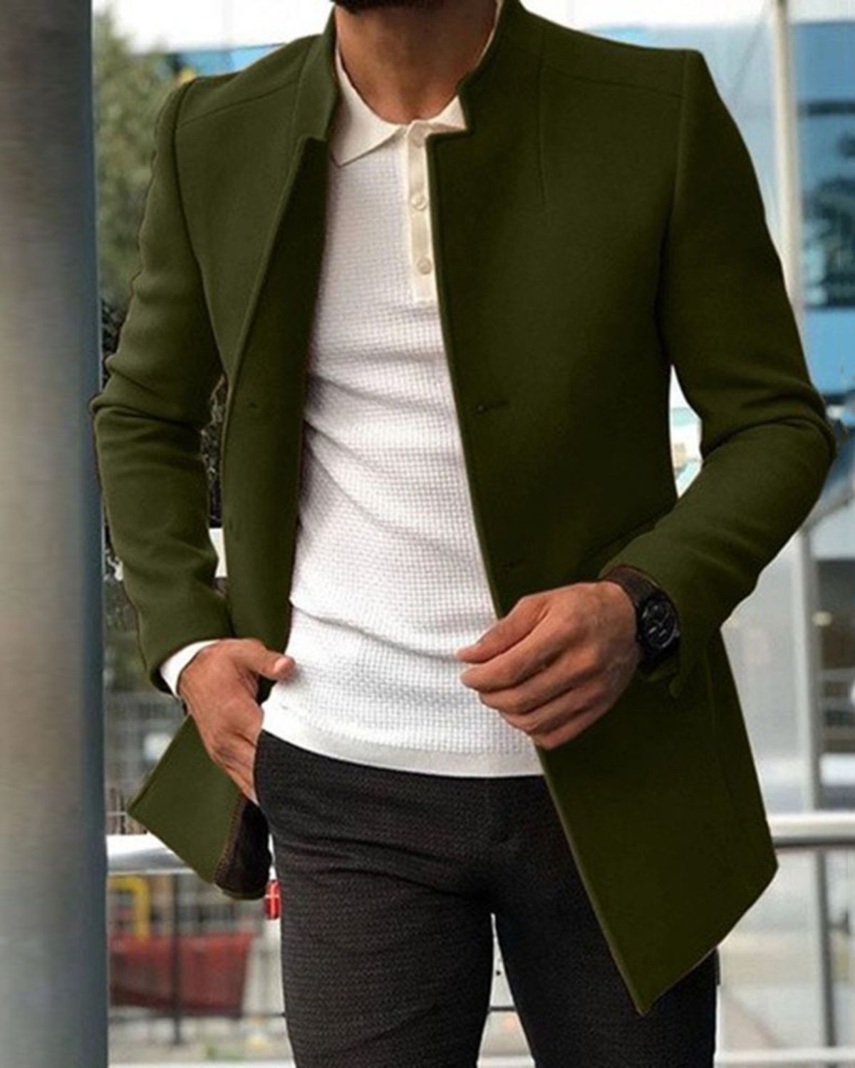 Grayson - Elegant Business Coat for Men