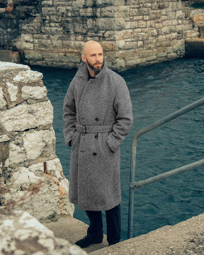 Elijah - Stylish Winter Wool Coat for Men