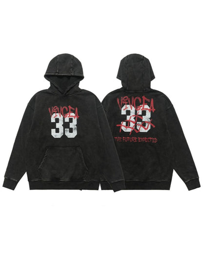 Nelson - Casual Washed Vintage Hoodie for Men